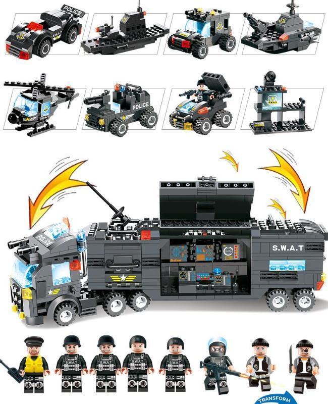 PowerForce | Bouwplezier voor Avontuurlijke Kids - Lego SWAT Politie Serie