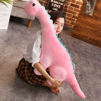 Thumbnail for Gigantische Knuffel Dino | Betoverend Kleurrijk - Onmisbaar Speelgoed voor Peuters