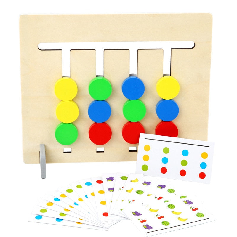 EcoToys PuzzlePro | Educatief houten puzzelspel - Logisch denken speelgoed voor kinderen