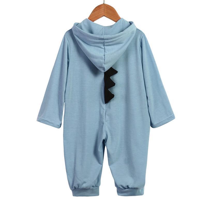 DinoCuddle Romper | Knuffelzacht Comfort - Dino Jumpsuit voor Baby's