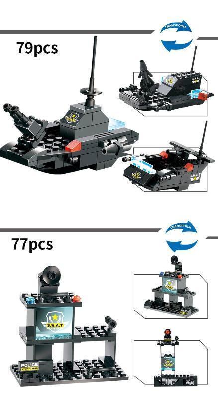 PowerForce | Bouwplezier voor Avontuurlijke Kids - Lego SWAT Politie Serie