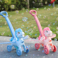 Thumbnail for BubblePony | Magischer Blasen Spaß - Handgeschobene Einhorn Seifenblasenmaschine für Kinder