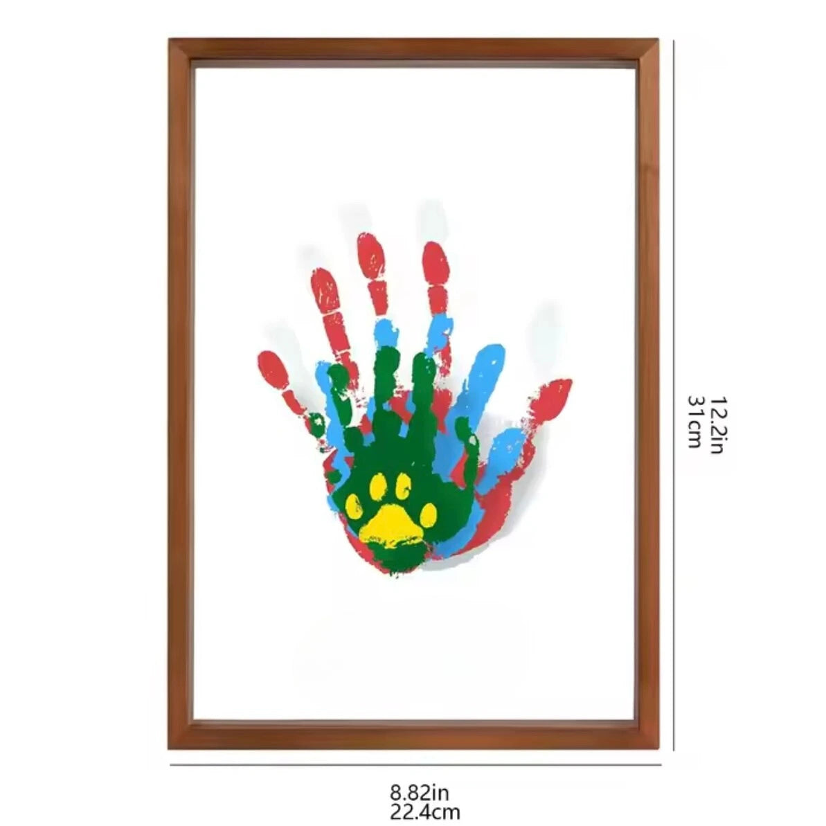 Handafdruklijst Peuters | Creatieve DIY Kit met 4-5 Plexiglasplaten – Bewaar Kostbare Herinneringen Samen 2