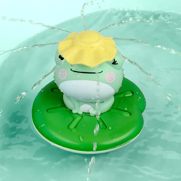 Froggy Splash | Plezier en lachen tijdens het badderen - Elektrisch spuitend waterspeeltje