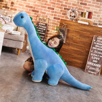 Thumbnail for Gigantische Knuffel Dino | Betoverend Kleurrijk - Onmisbaar Speelgoed voor Peuters