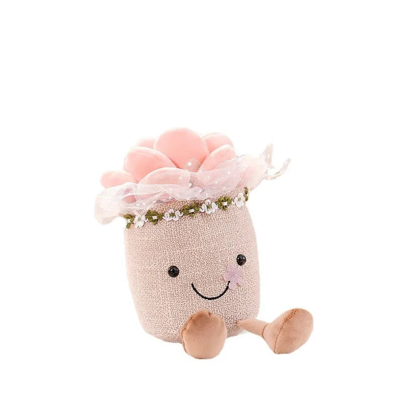 BloomBuddy | Divertimento allegro da coccolare - Morbido tulipano di peluche in colori vivaci
