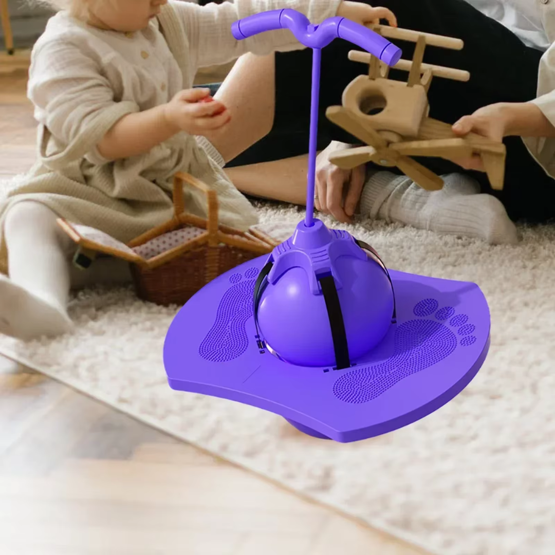 Hop & Spin-bal | Buitenspeelgoed 4 jaar, antislip, max 100 kg – Actief plezier voor onvergetelijke zomerdagen 3