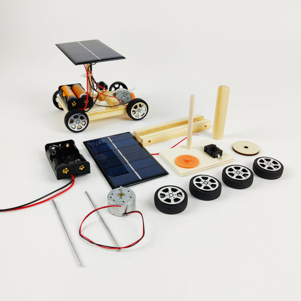 Assembleer Zonneauto | Creativiteit en Leren - DIY Elektronische Kit