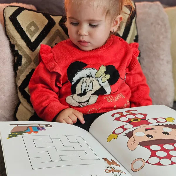 Huellas digitales alegres | Recuerdos mágicos de fiesta - Libro para colorear para niños pequeños con arte creativo de dedos