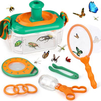 Thumbnail for Insectenset voor Kinderen met Terrarium, Vergrootglas en Vangnet - Educatief Speelgoed voor Buitenavonturen 0
