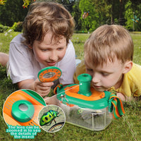 Thumbnail for Insectenset voor Kinderen met Terrarium, Vergrootglas en Vangnet - Educatief Speelgoed voor Buitenavonturen 2