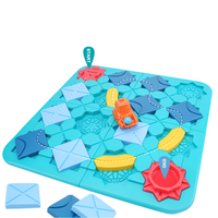 Thumbnail for LogiMaze Bord | Estimula la creatividad y el pensamiento lógico - Juego de rompecabezas Montessori