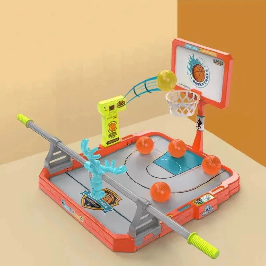 Interactief Vingerbasketbalspel voor Kinderen | Compact Ontwerp voor Hand-oog Coördinatie en Teamwork 0