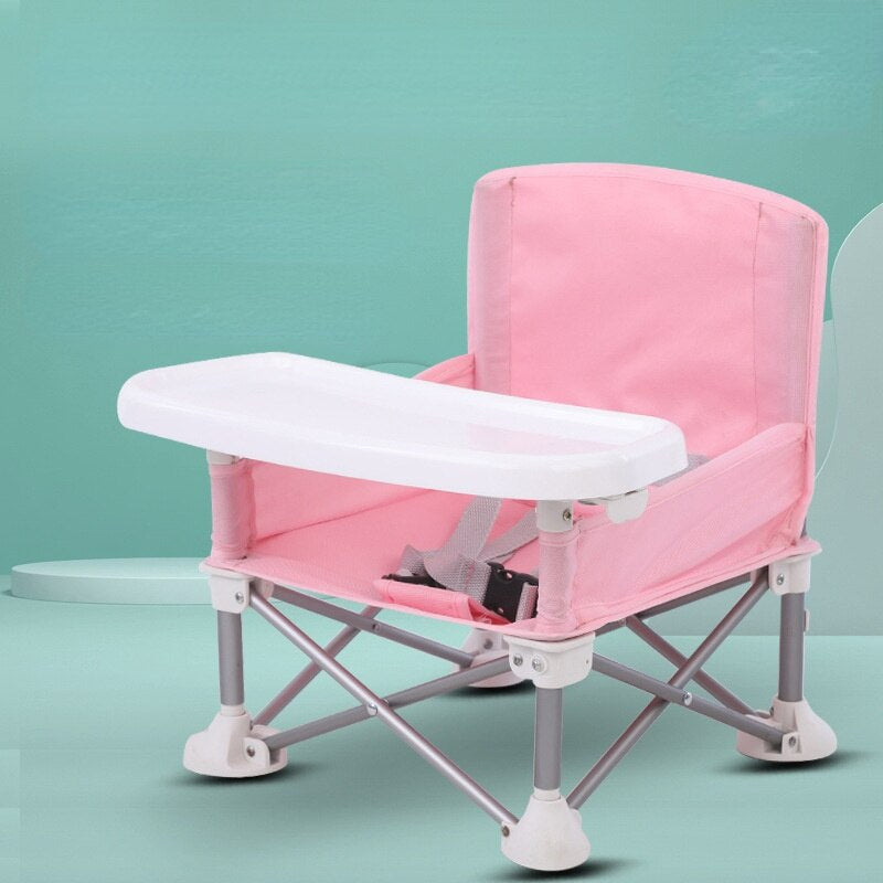 Kampeerstoel voor Kinderen met Tafelblad – Draagbare en Comfortabele Stoel voor Avonturen, Veilig Stalen Frame, Compact Ontwerp 1