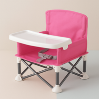 Thumbnail for Kampeerstoel voor Kinderen met Tafelblad – Draagbare en Comfortabele Stoel voor Avonturen, Veilig Stalen Frame, Compact Ontwerp 7