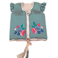 Thumbnail for Kinder Zwemvest 15-19 kg met Sterren, Dino's, Zon en Bloemen - Veilig en Comfortabel Neopreen Zwemhulpmiddel 2