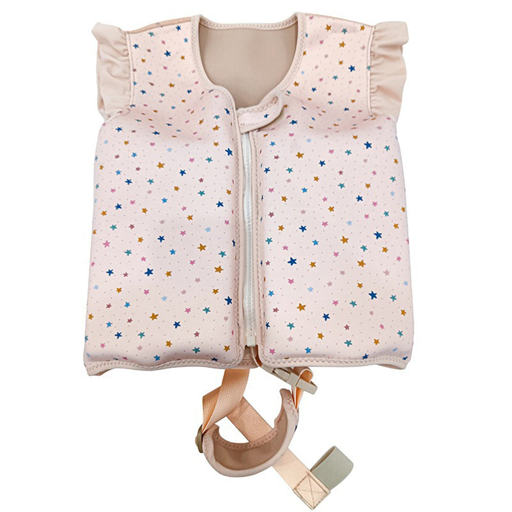 Kinder Zwemvest 15-19 kg met Sterren, Dino's, Zon en Bloemen - Veilig en Comfortabel Neopreen Zwemhulpmiddel 3
