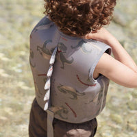 Thumbnail for Kinder Zwemvest 15-19 kg met Sterren, Dino's, Zon en Bloemen - Veilig en Comfortabel Neopreen Zwemhulpmiddel 4