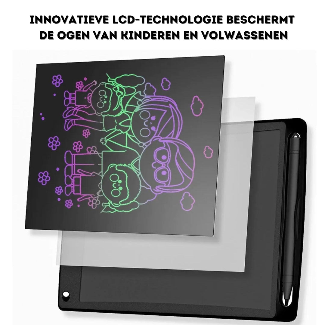 CreativeScribble | Lass die Kreativität fließen - LCD-Zeichentablett für Kinder