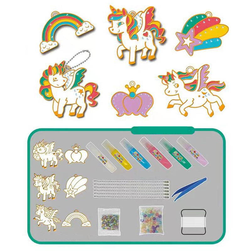 Kristallen Hangeret | 6-in-1 Knutselpakket voor Kinderen 3+ – Creativiteit Ontdekken met Prachtige Kunstwerken 12