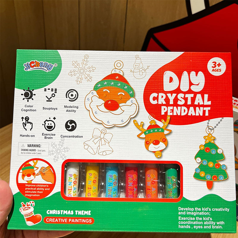 Kristallen Hangeret | 6-in-1 Knutselpakket voor Kinderen 3+ – Creativiteit Ontdekken met Prachtige Kunstwerken 2