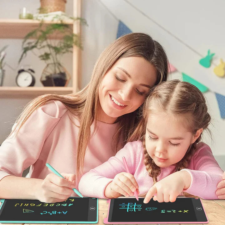 LCD-schilderbord | 2-in-1 teken- en schrijfhulp 8,5 & 12 inch – Creatieve vrijheid zonder rommel 5