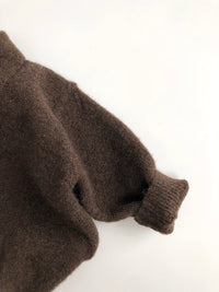 Thumbnail for Lange Katoenen Polo voor Kinderen van 1-7 Jaar – Beige/Bruin, Warm en Ademend, Perfect voor Koude Dagen 4