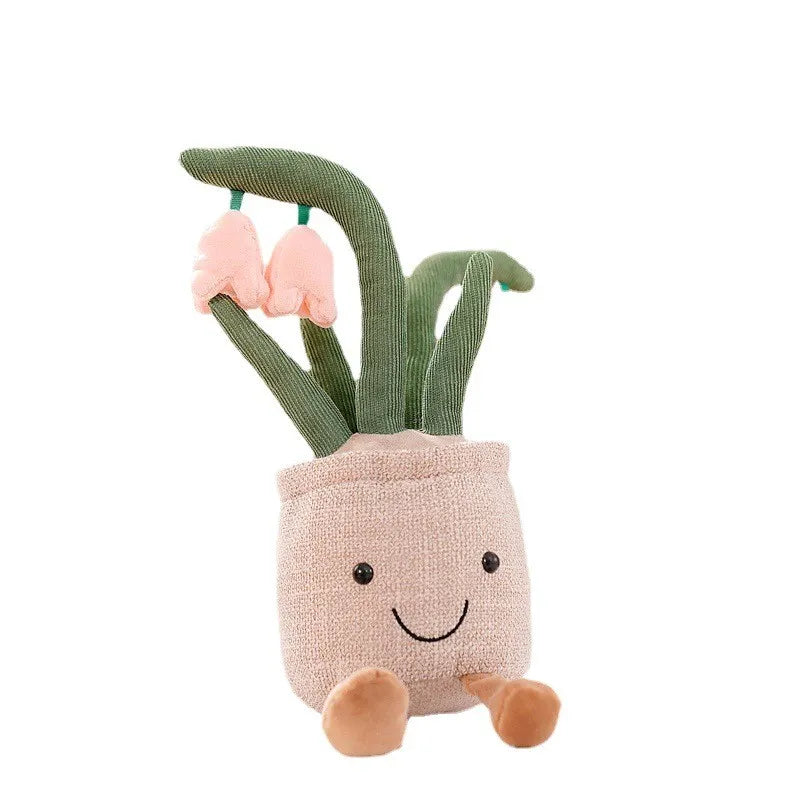 BloomBuddy | Divertimento allegro da coccolare - Morbido tulipano di peluche in colori vivaci