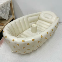 Thumbnail for LumoNest Babybadkuip | Opblaasbaar, 0-3 jaar, 82 x 57 x 28 cm – Zorgeloos en comfortabel badplezier overal 8