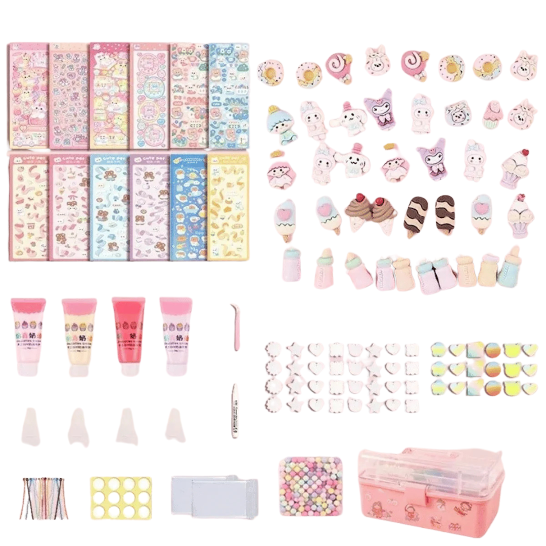 MagicStickers 3D Stickerset | Creatieve DIY-set met 93 stickers, 3+ – Maak je spullen uniek en kleurrijk 8