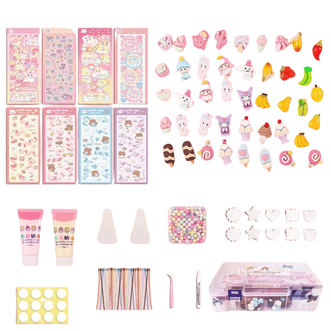 MagicStickers 3D Stickerset | Creatieve DIY-set met 93 stickers, 3+ – Maak je spullen uniek en kleurrijk 9