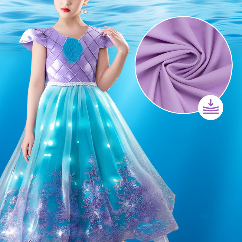 MagicWave prinsessenjurk | Zeemeermin thema, maten 100-150 – Magisch verkleedplezier voor elk kind 4