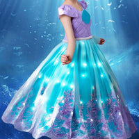 Thumbnail for MagicWave prinsessenjurk | Zeemeermin thema, maten 100-150 – Magisch verkleedplezier voor elk kind 5