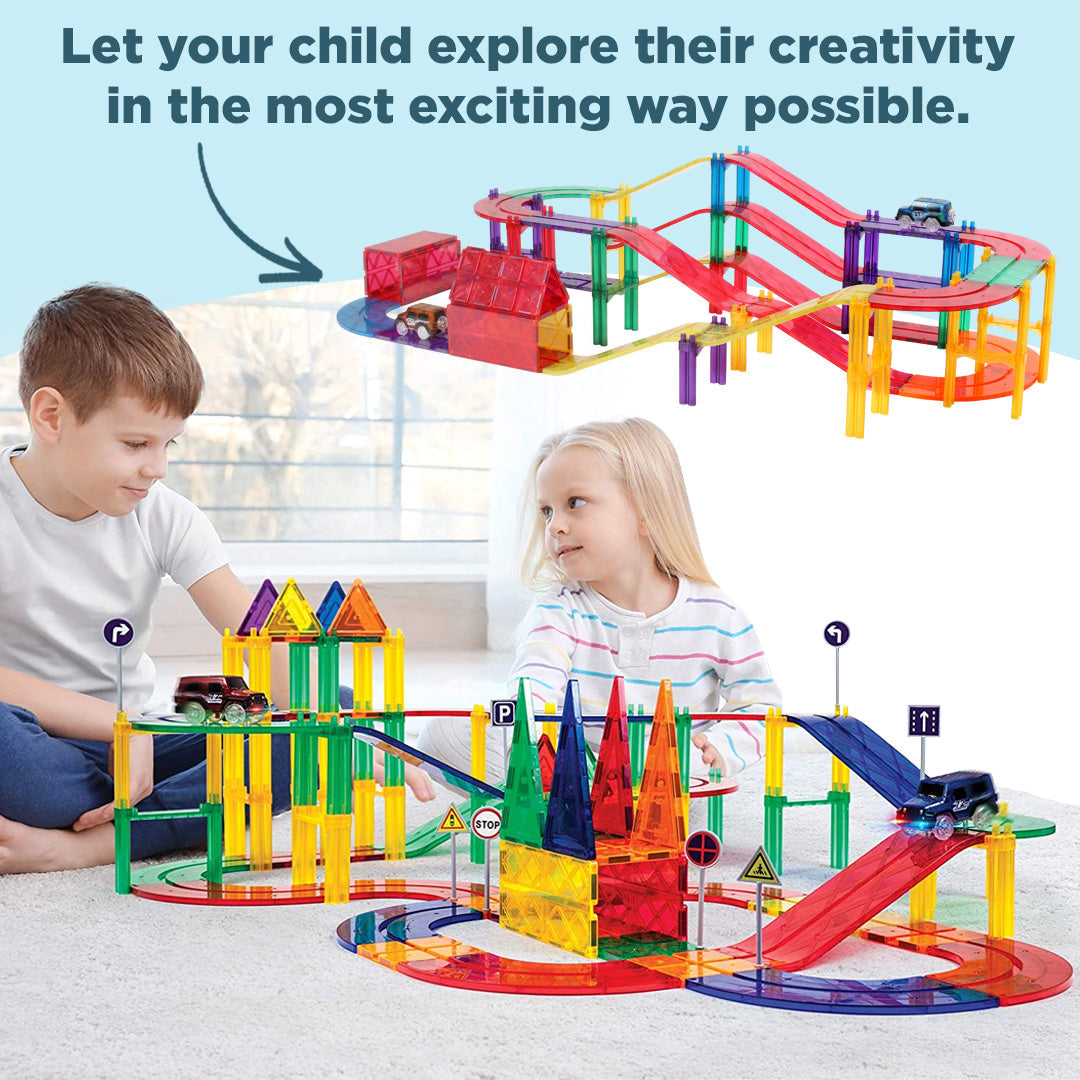 Magnetix MagnaBuild Set | Ontdek creatieve vrijheid - Bouw en leerplezier voor kinderen