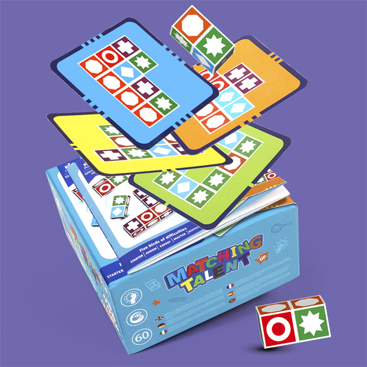 Cube Puzzle Game™ | Vormen leren matchen met magische kubussen - Blokkenspel