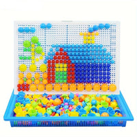 Thumbnail for Max | Montessori Bouwblok Puzzelset met 296 Kleurige Stukken voor Kinderen vanaf 3 Jaar 0