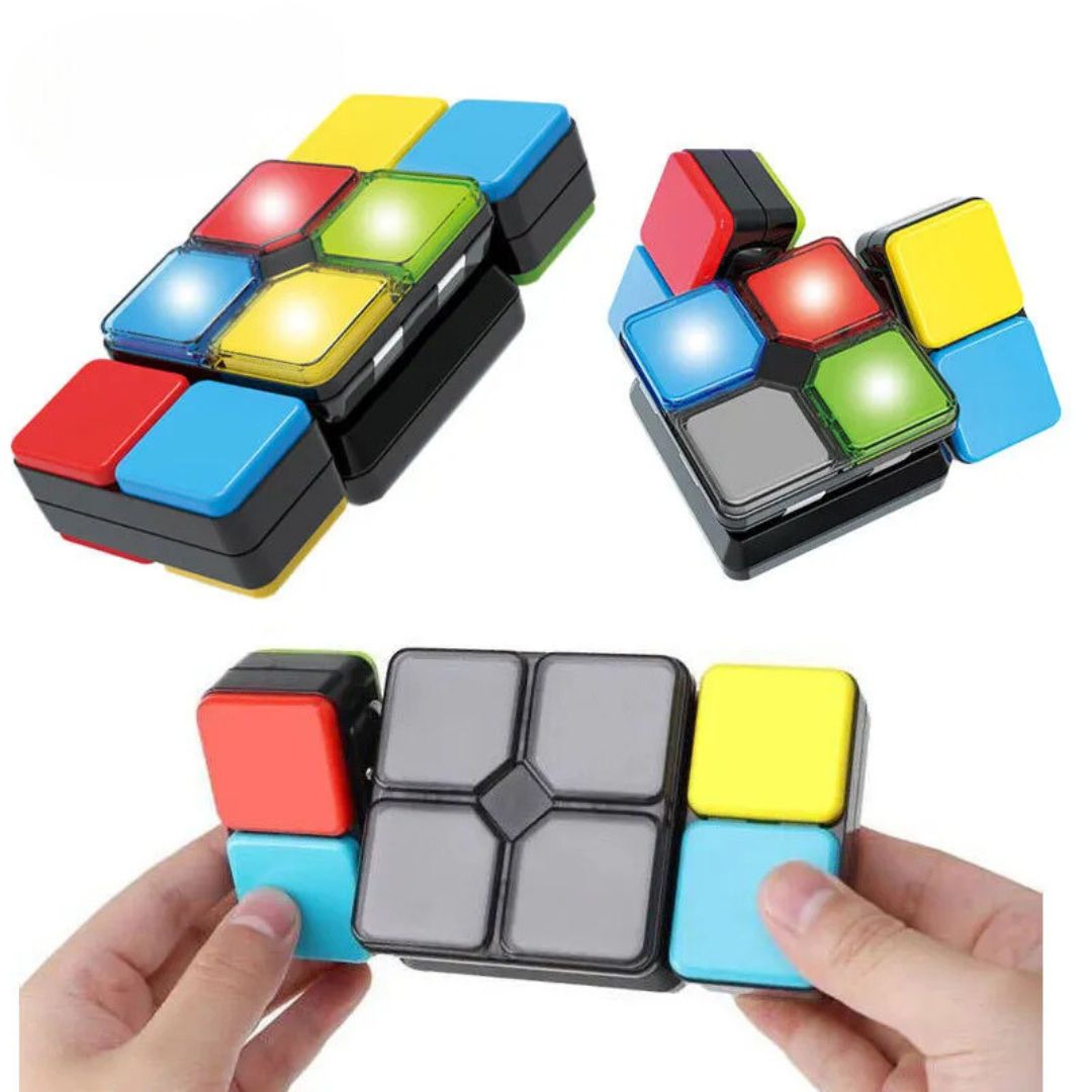 Fidget Memory | Multifunctional LED Puzzle – Strengthen your memory and fun