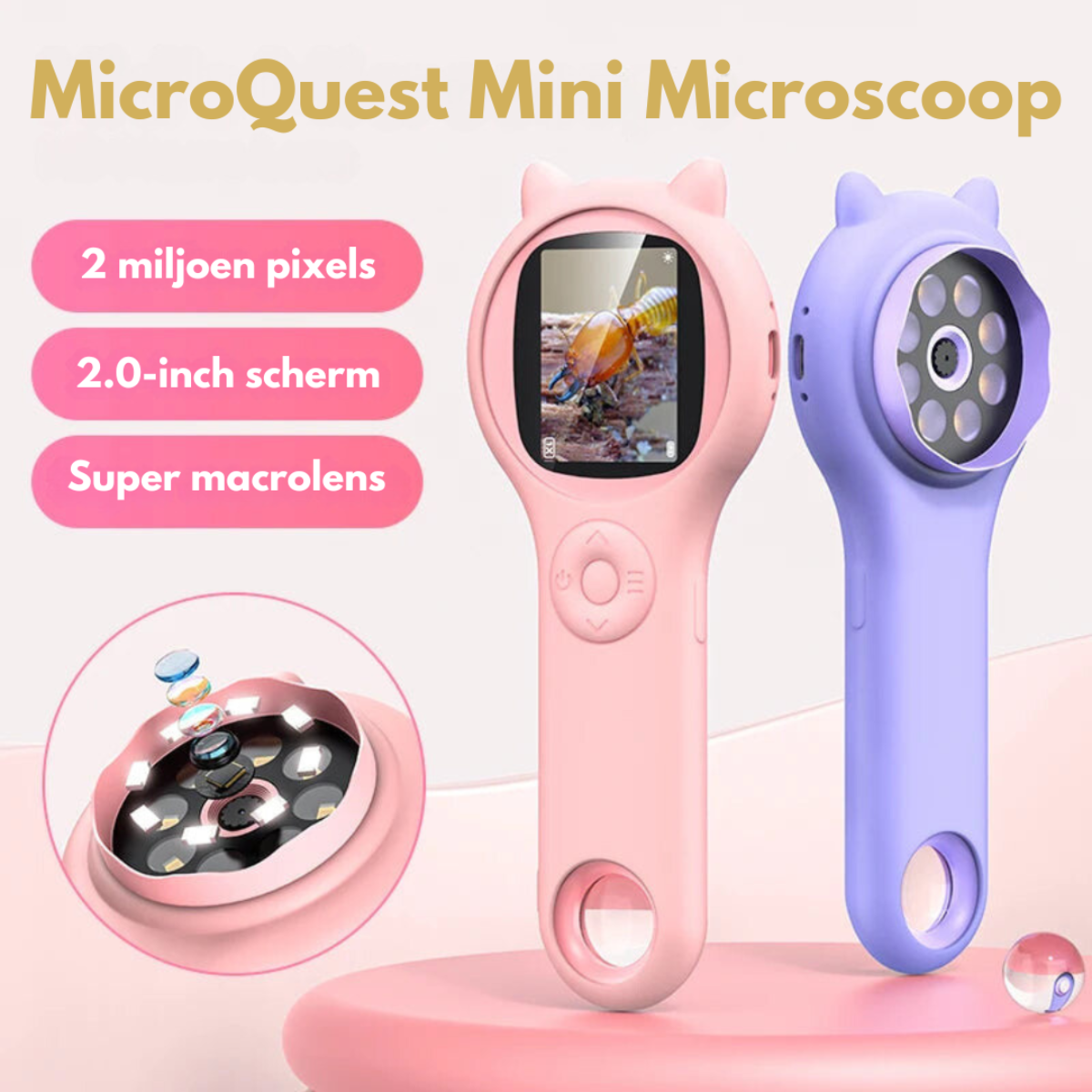 MicroExplorer | Entdecke die unsichtbare Welt - Digitale Mikroskop für Kinder