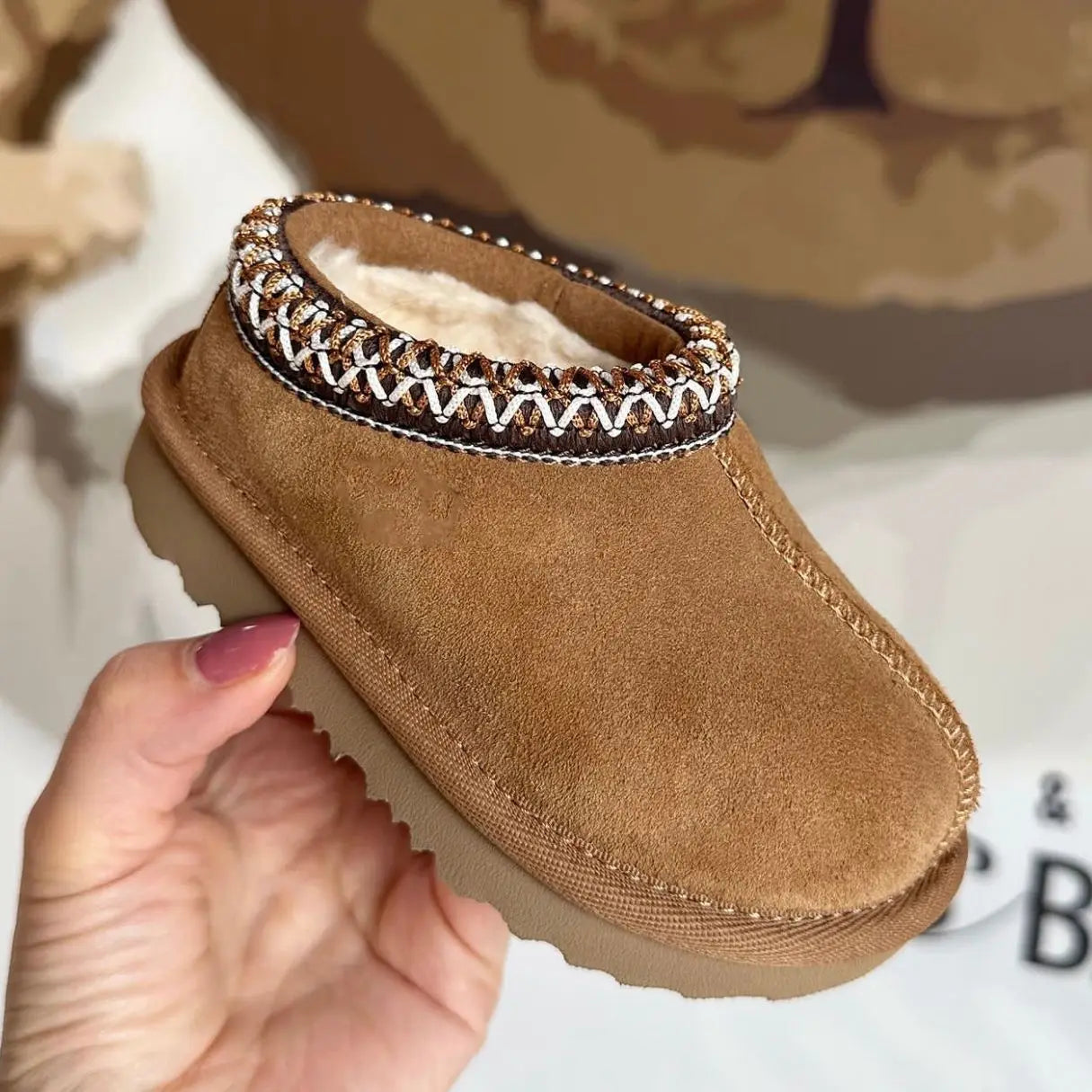 Mini Tasman Slipper | Comfortabele slippers voor kinderen 1-4 – Stijl en comfort voor kleine voetjes 1