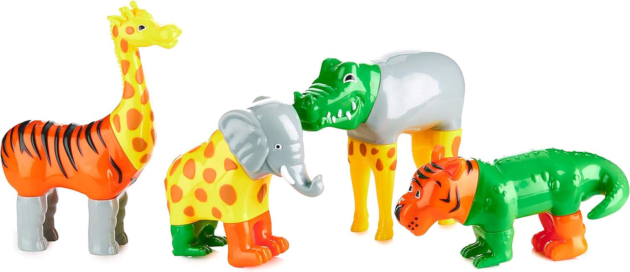 Magnetix Animal Mix™️ | Mix & Match - Educatief Magnetisch Dieren speelgoed