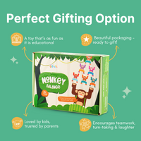 Thumbnail for Balanzoo | Learning to cooperate playfully – Wooden Monkey Balance Game