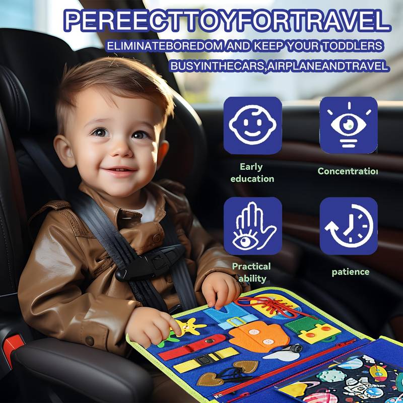 Montessori MagicBook | Interactief boek 2+ met veters en ritsen – Ontwikkel zelfvertrouwen door spelenderwijs leren 4