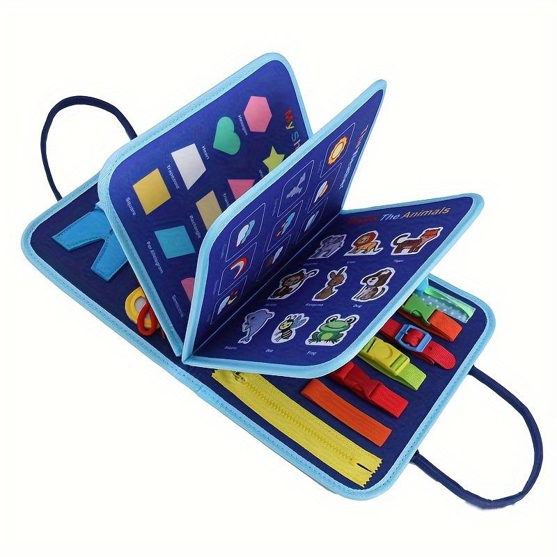 Montessori MagicBook | Interactief boek 2+ met veters en ritsen – Ontwikkel zelfvertrouwen door spelenderwijs leren 6