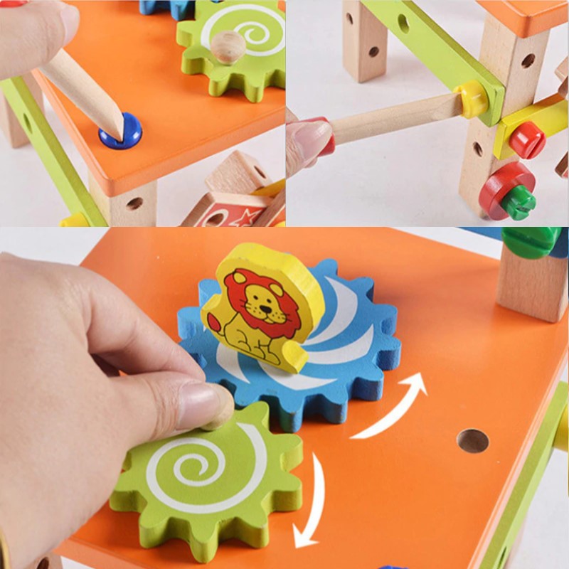 EcoToys TinyThinker Chair Set | Stimuleer creativiteit - Montessori speelplezier