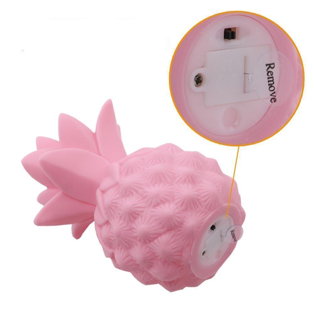 GlowBuddy | Rustgevende sfeer voor kinderen - LED Ananas Nachtlamp