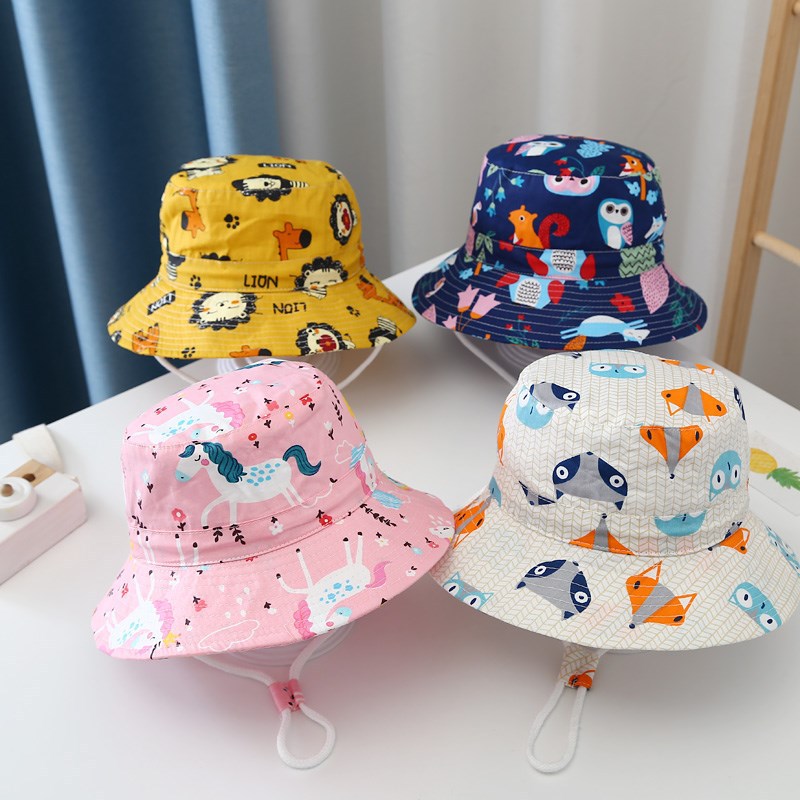 DinoZon Bucket Hat | Bescherming met een glimlach - Zomerse dinosaurushoed voor kinderen