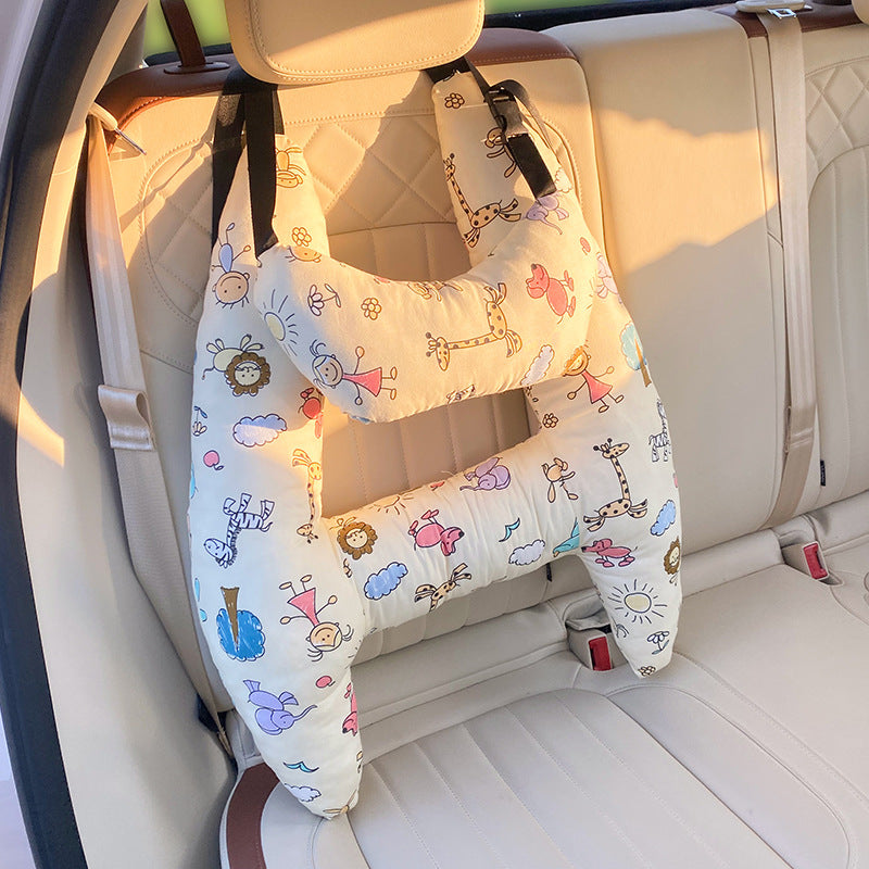 TravelDreams | Comfortabele Hoofdsteun voor Auto - Perfect voor Kinderen en Volwassenen