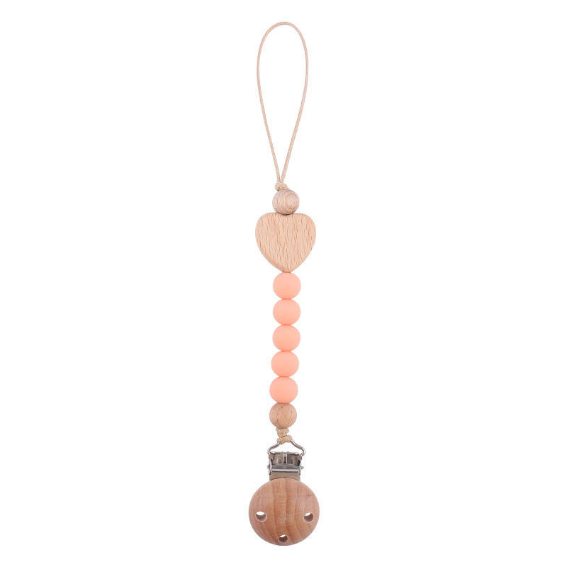 Ecotoys CozyClip™ | Veilig & stijlvol - Houten speenketting voor baby’s