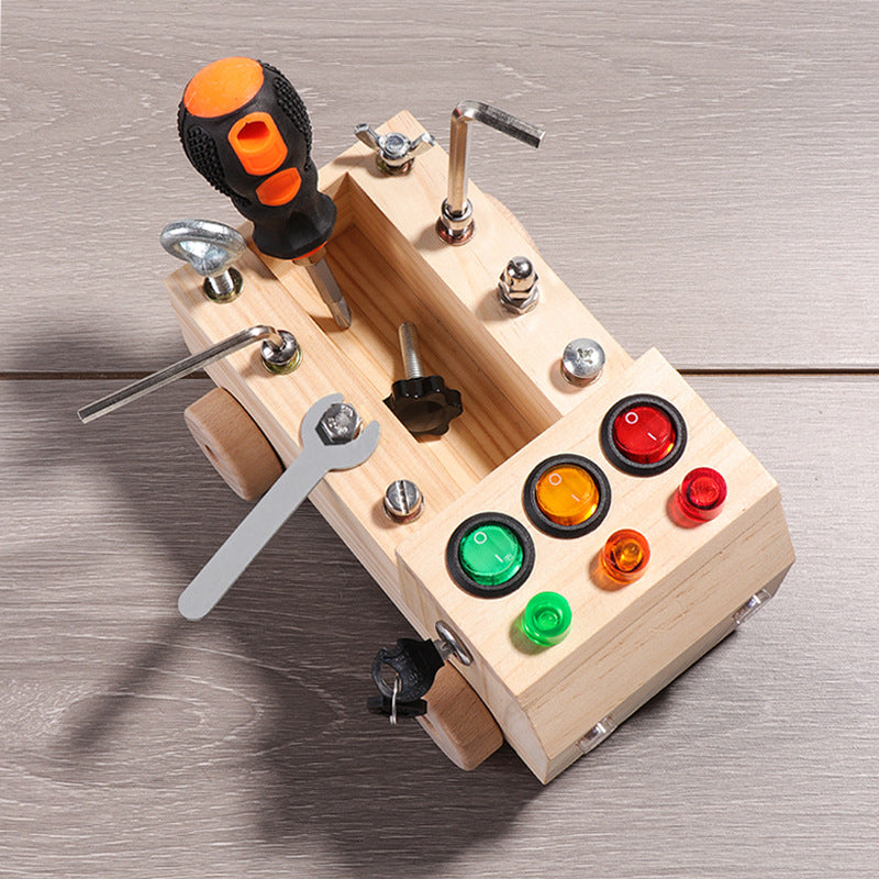 EcoToys Montessori Brandweerwagen | Ontdek de creativiteit - Educatief Speelgoed voor Kinderen