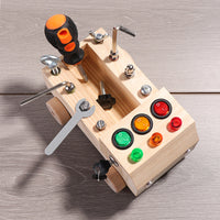 Thumbnail for EcoToys Montessori Brandweerwagen | Ontdek de creativiteit - Educatief Speelgoed voor Kinderen